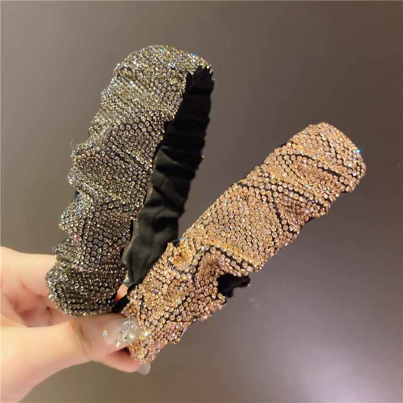 Glitzernder Haarreifen