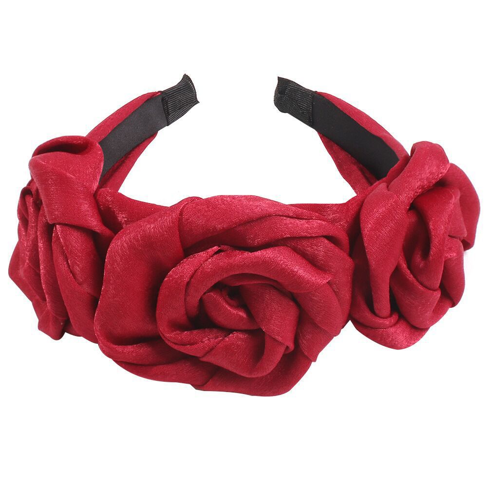 Haarreifen mit grossen Blumen