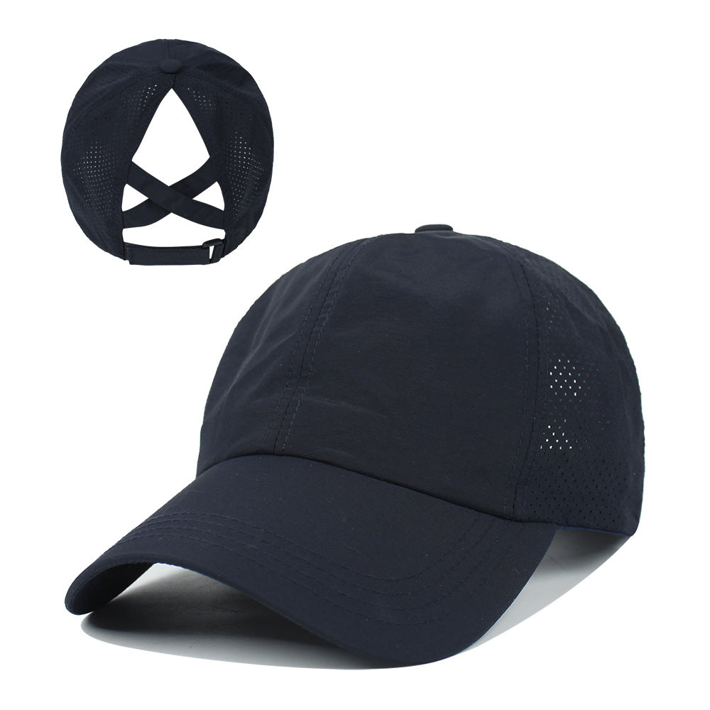 Ladys Cap, mit Öffnung für Rossschwanz