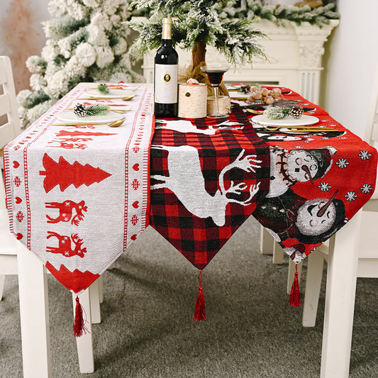 Tischläufer mit Weihnachtsmotiv