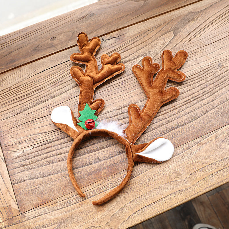 Weihnachtshaarreifen Hirschgeweih