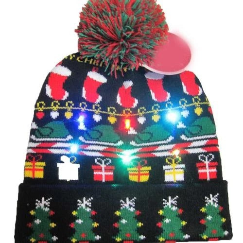 Weihnachts-LED-Mütze