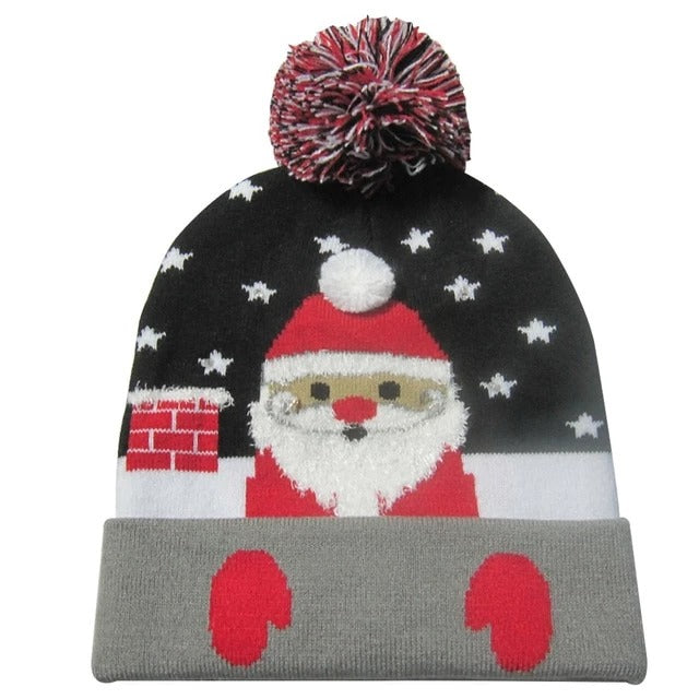 Weihnachts-LED-Mütze
