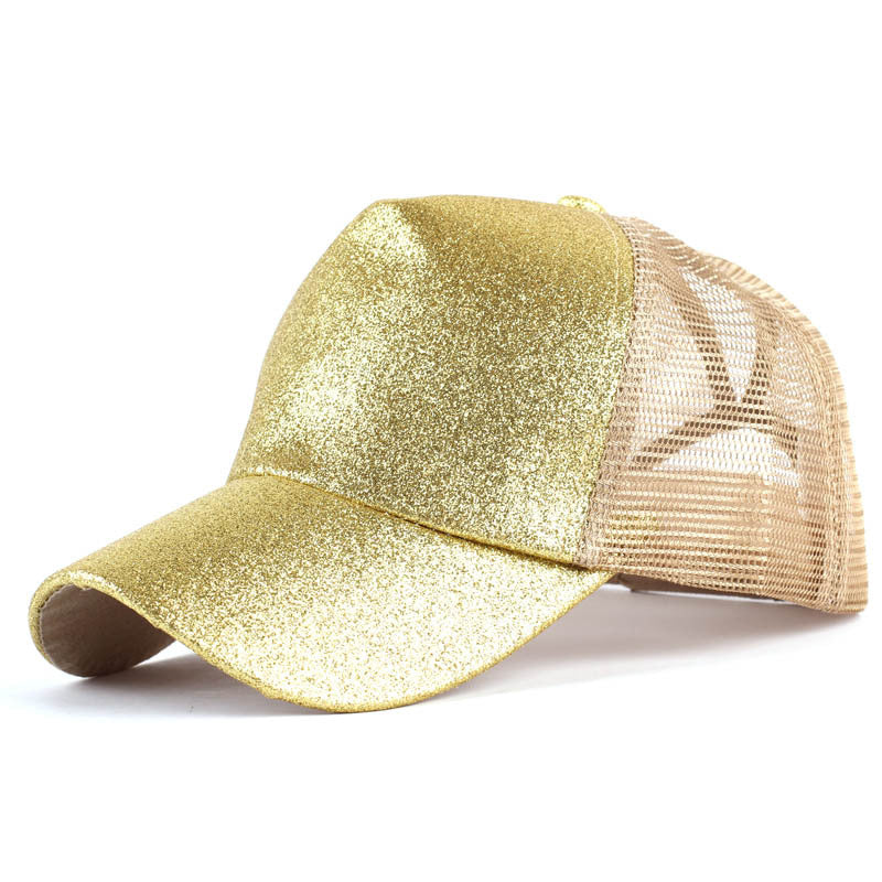 Baseball-Caps, mit Öffnung für den Pferdeschwanz