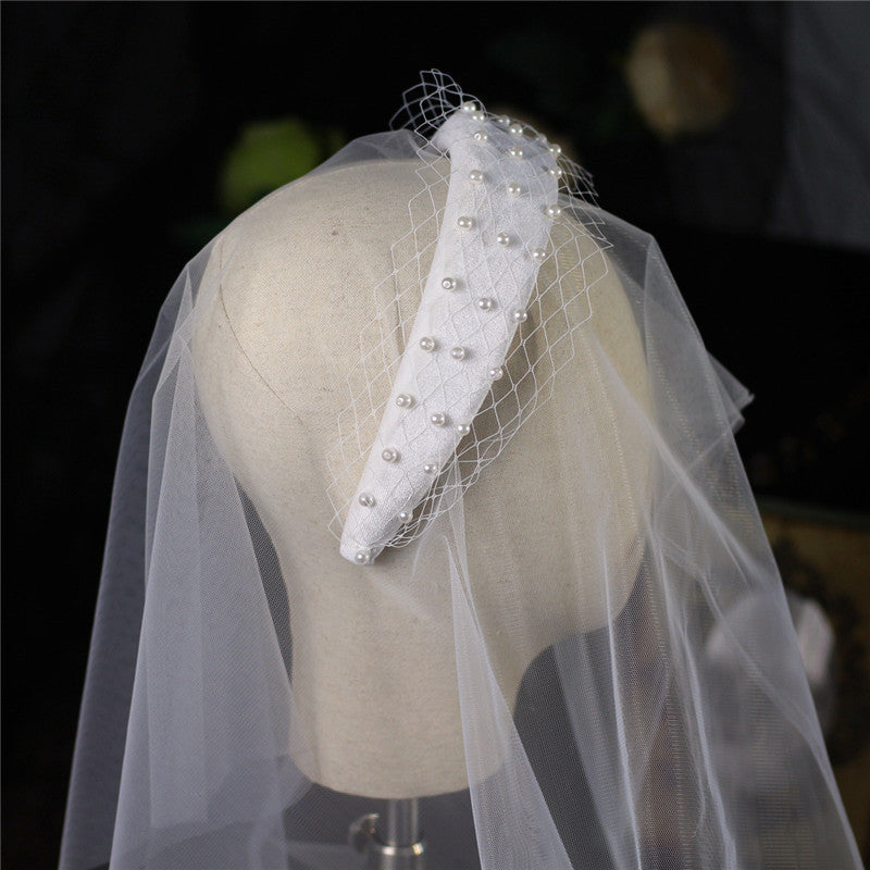 Eleganter Flanell-Haarreifen