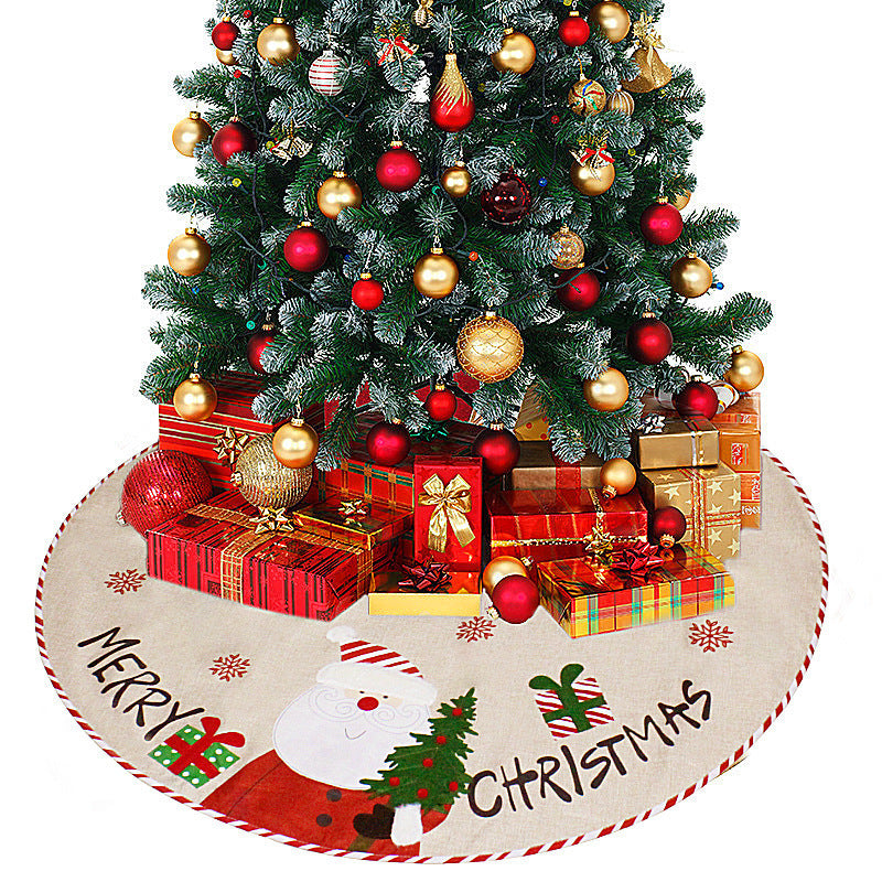 Weihnachtsbaumteppich