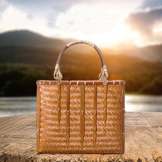Bambus-Handtasche