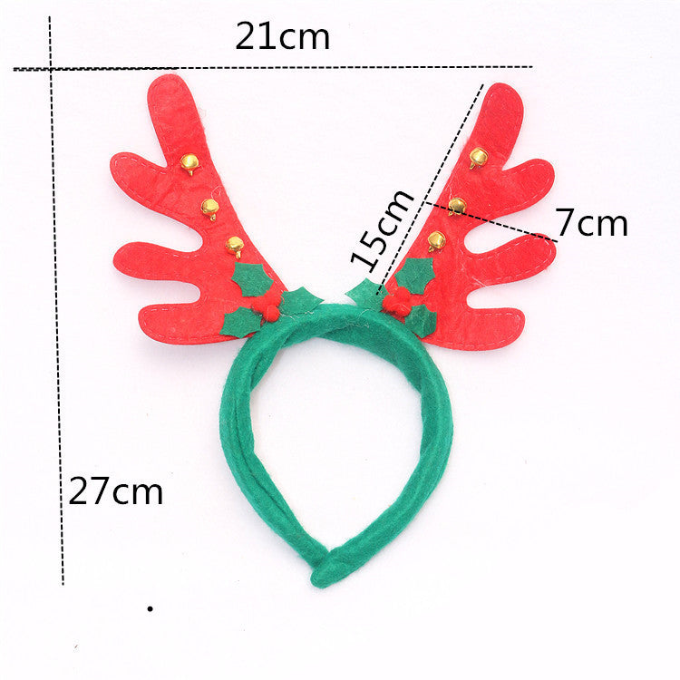 Geweihhaarreifen für Weihnachten