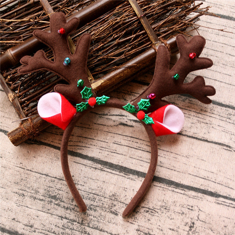 Geweihhaarreifen für Weihnachten