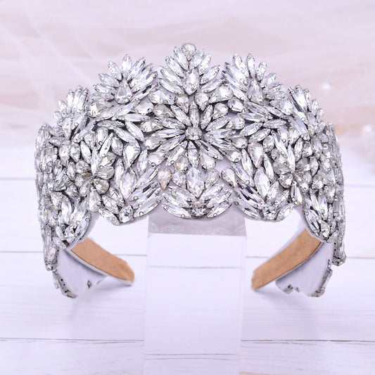 Glitzernder Haarreifen