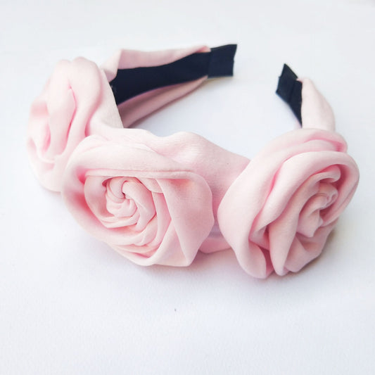 Haarreifen mit grossen Blumen
