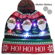 Weihnachts-LED-Mütze