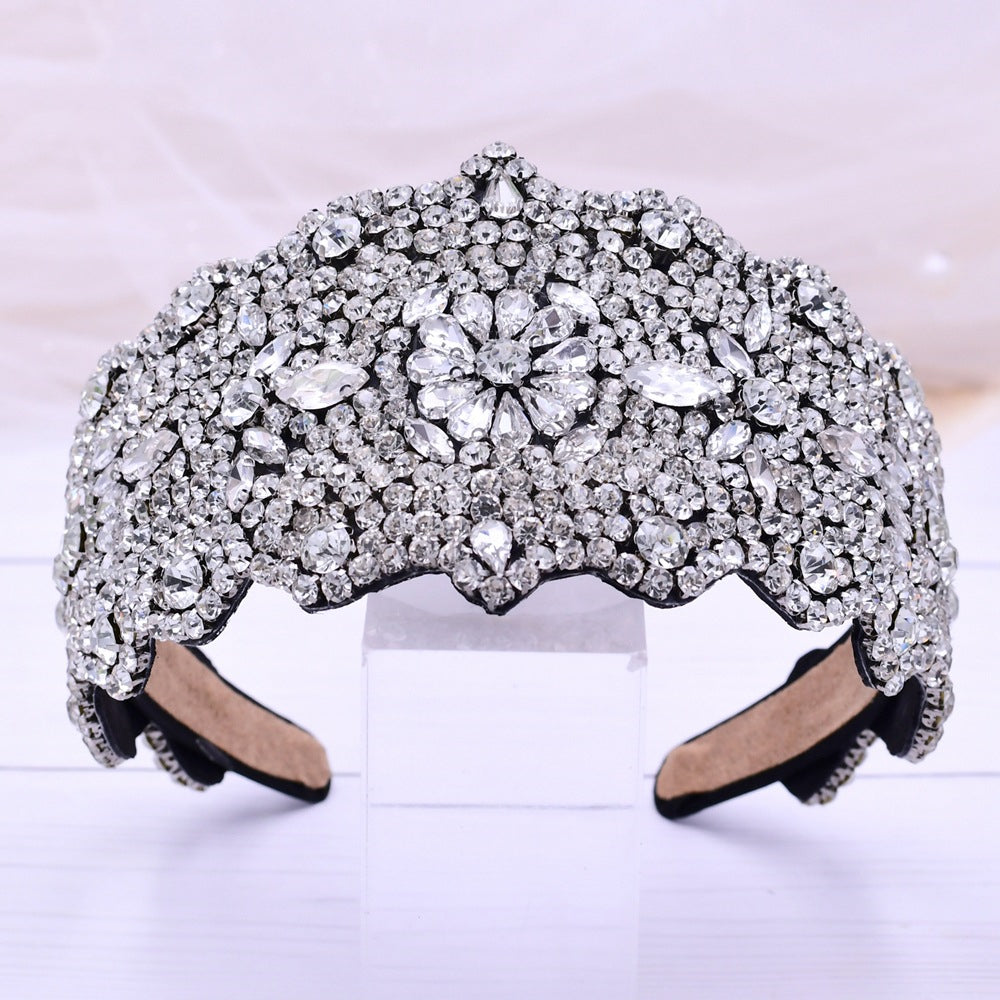 Glitzernder Haarreifen