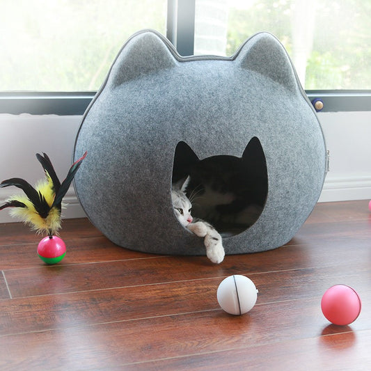 Katzenhaus geschlossen, im tollen Katzen Look