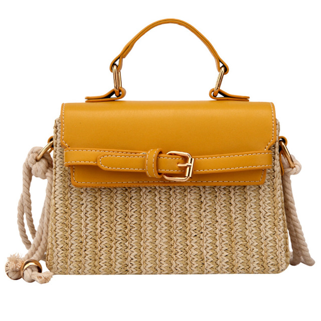 Modische, gewobene Handtasche