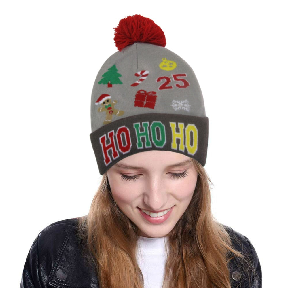 Weihnachts-LED-Mütze