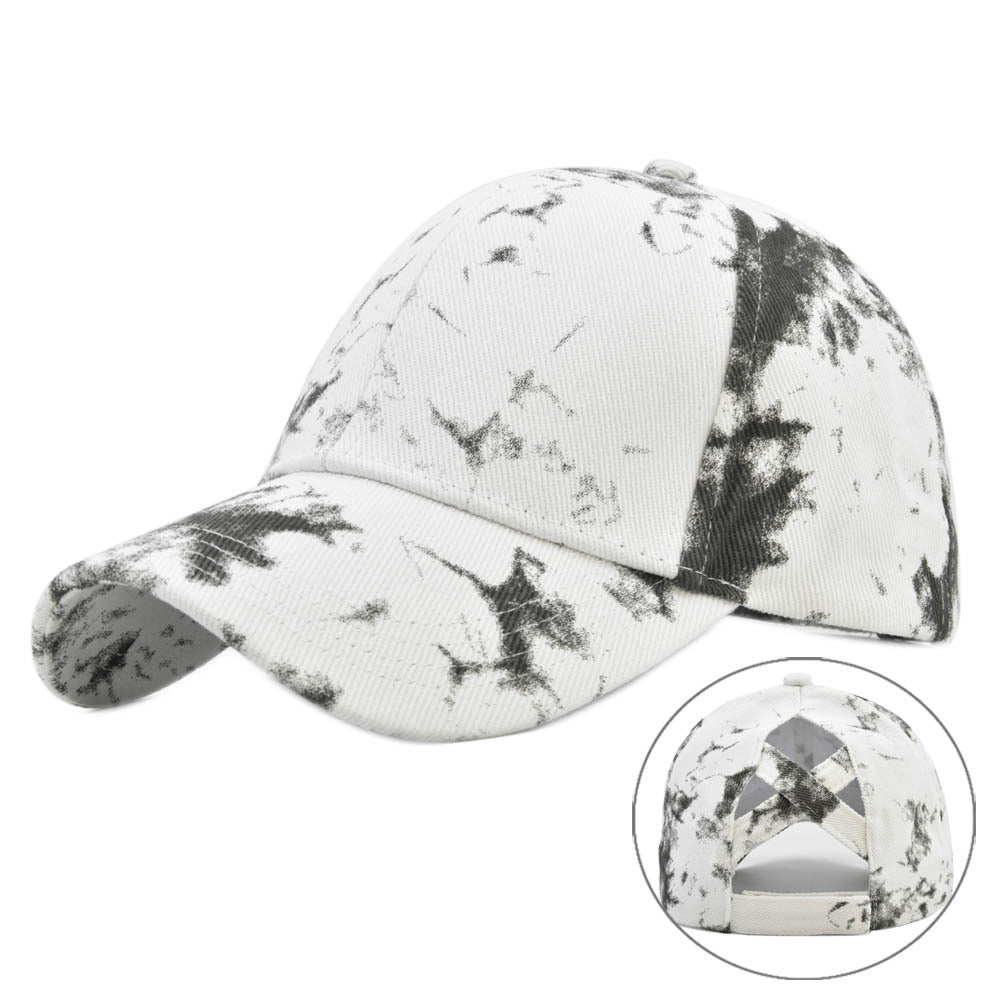 Baseballmütze Tie-Dye mit Öffnung für Haare