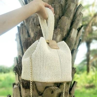 Gewobene Crossbody Handtasche