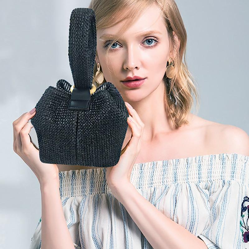 Gewobene Crossbody Handtasche