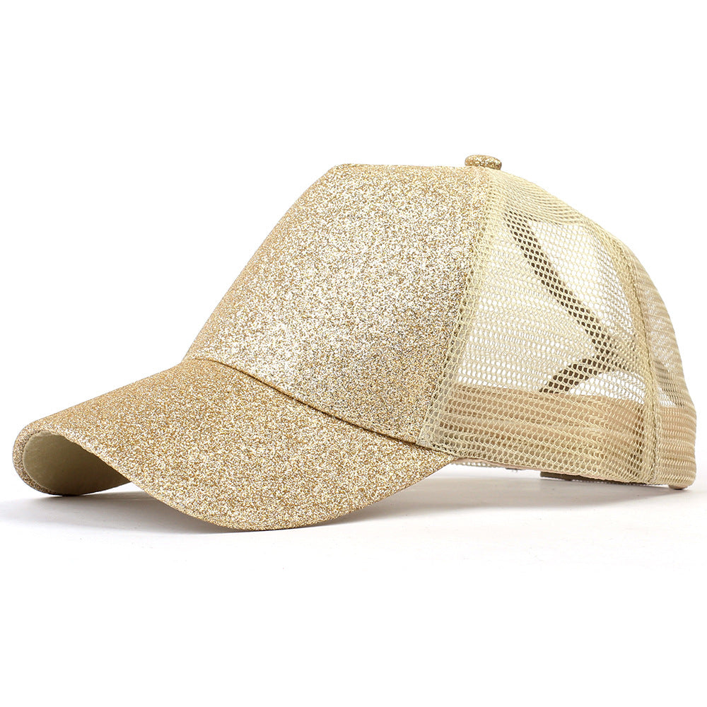 Baseball-Caps, mit Öffnung für den Pferdeschwanz