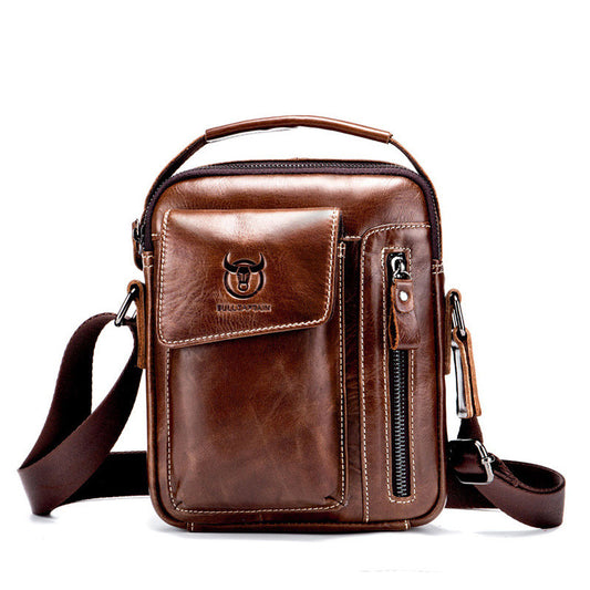 Leder Schultertasche für Männer