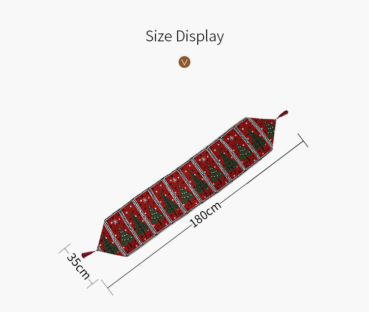 Tischläufer im Weihnachtsdesign