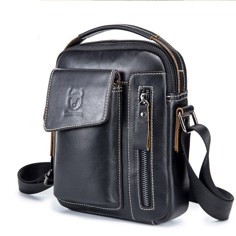 Leder Schultertasche für Männer