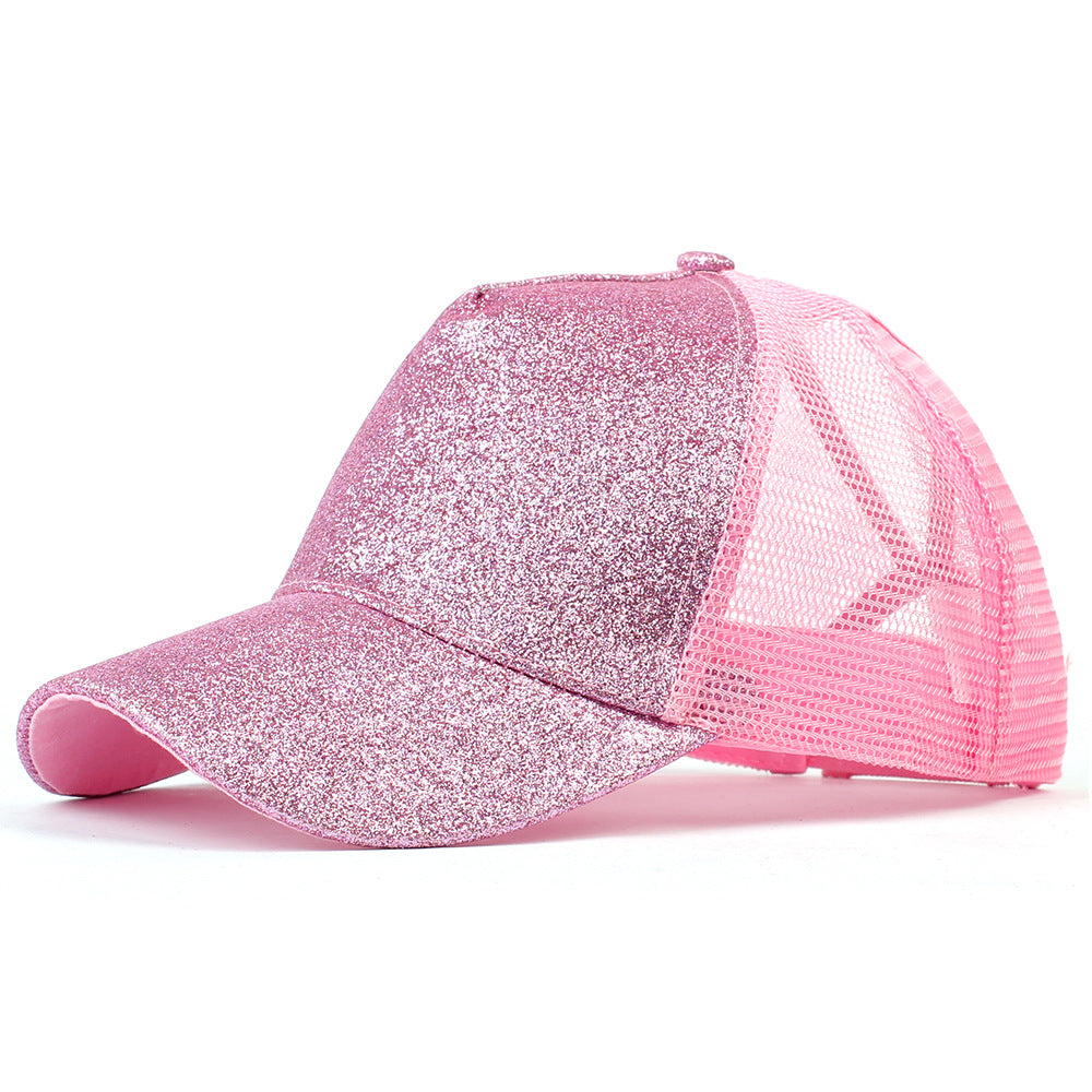 Baseball-Caps, mit Öffnung für den Pferdeschwanz