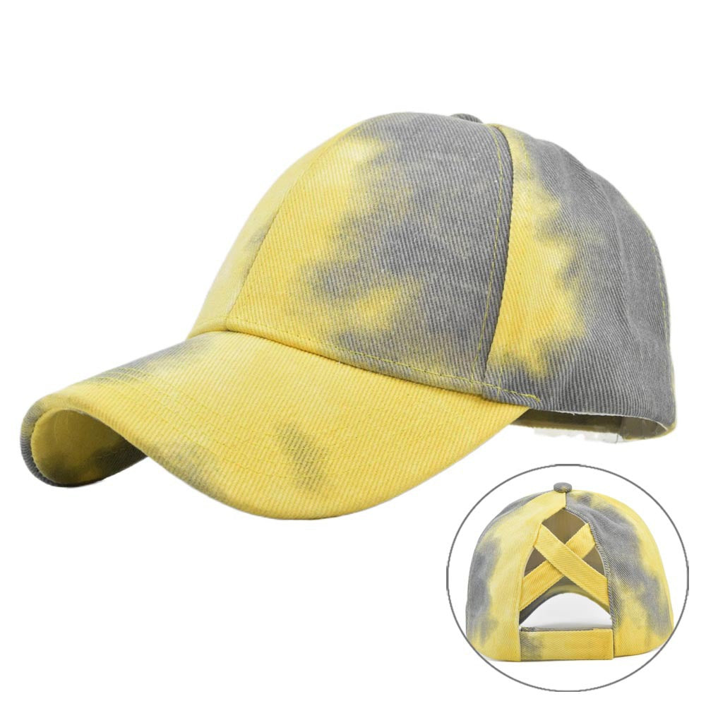 Baseballmütze Tie-Dye mit Öffnung für Haare