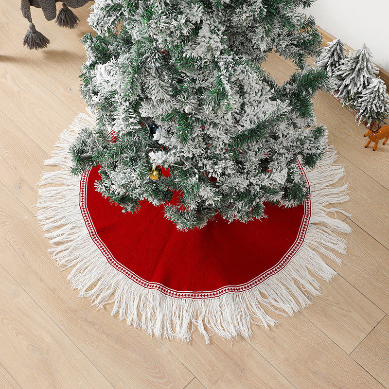 Weihnachtsbaumteppich